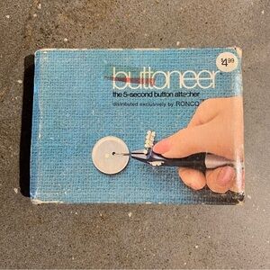 Vintage 1960’s Ronco Buttoneer